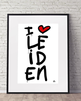 Poster Leiden - Hans Breuker
