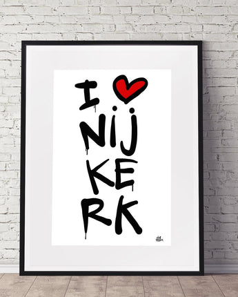 Poster Nijkerk - Hans Breuker