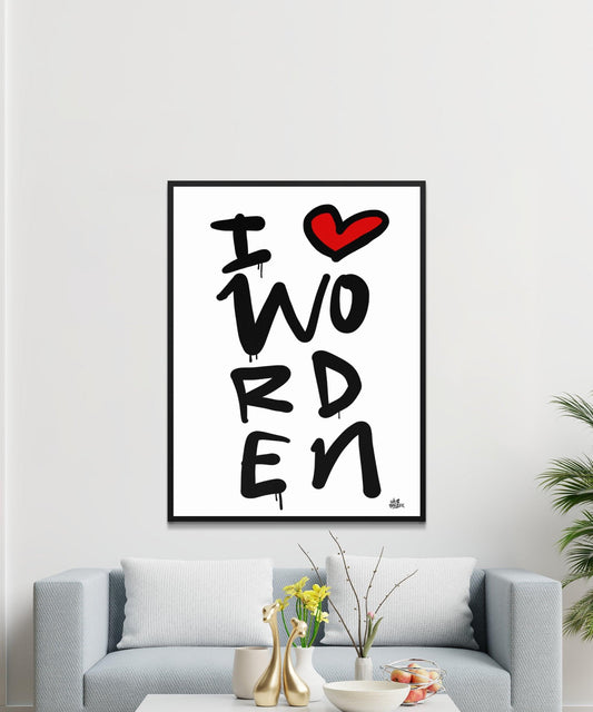 Poster Woerden - Hans Breuker