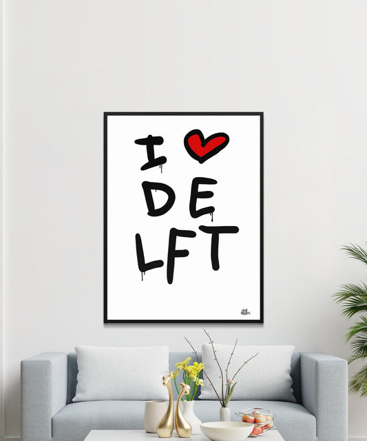 Poster Delft - Hans Breuker