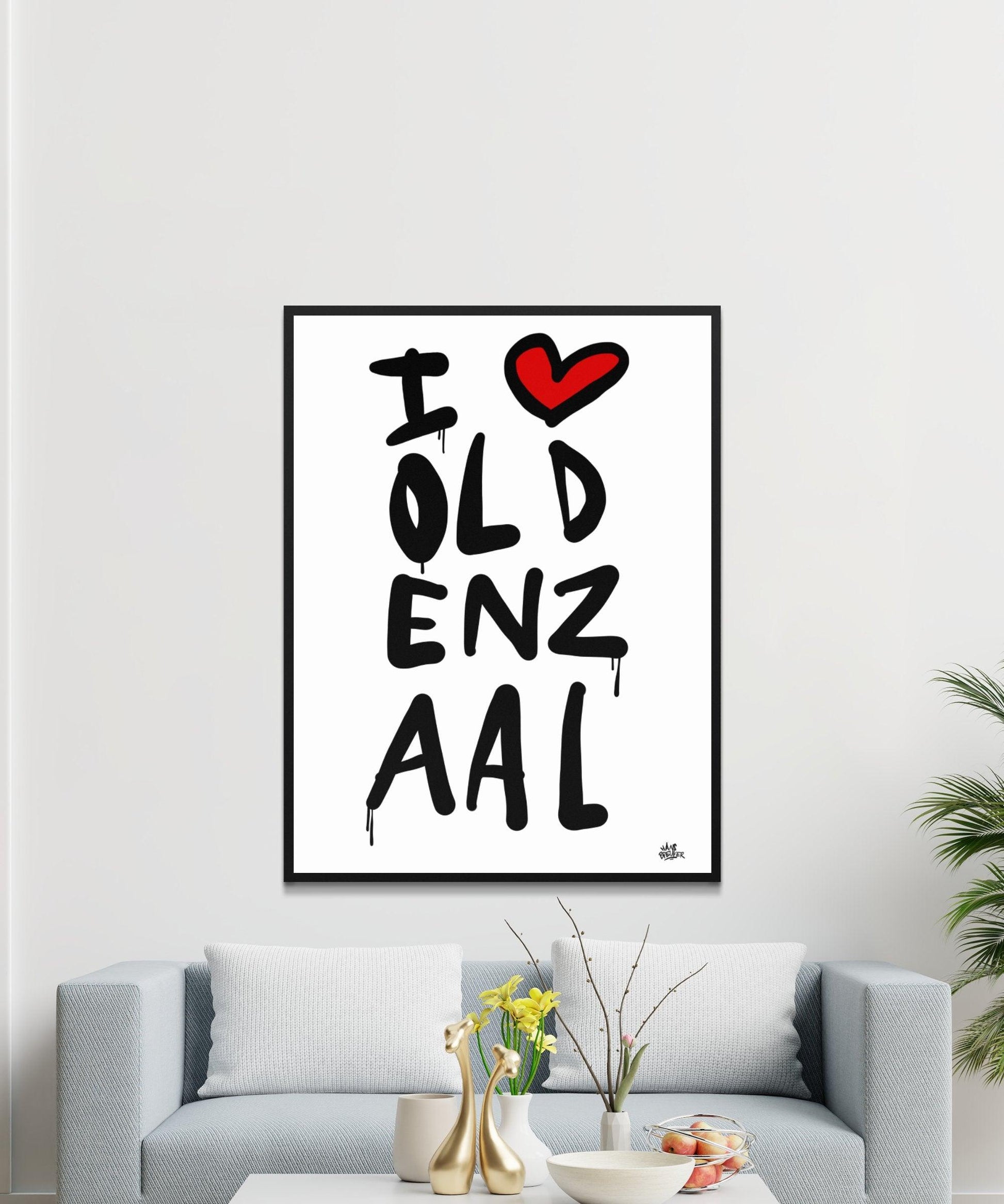 Poster Oldenzaal - Hans Breuker