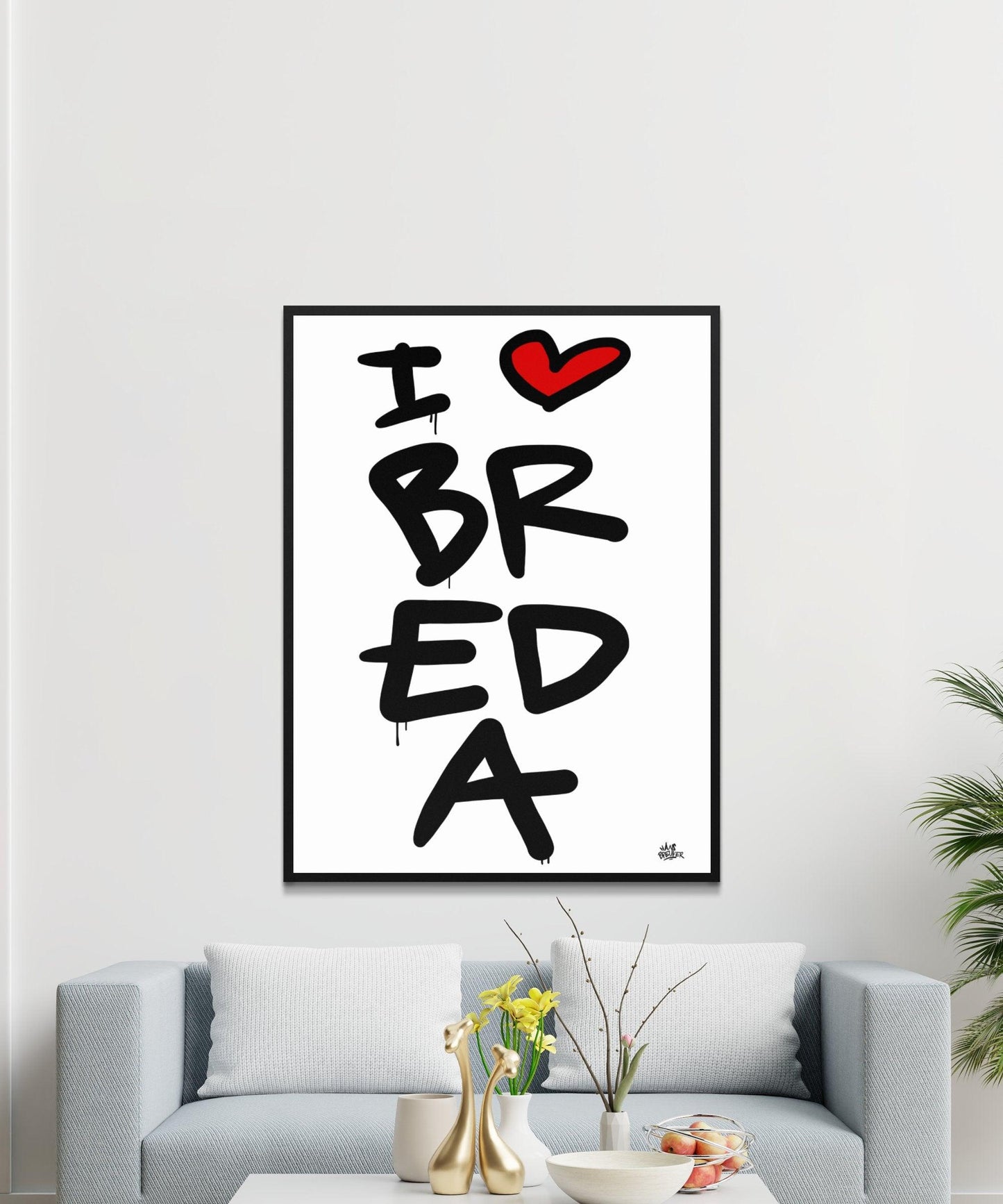 Poster Breda - Hans Breuker