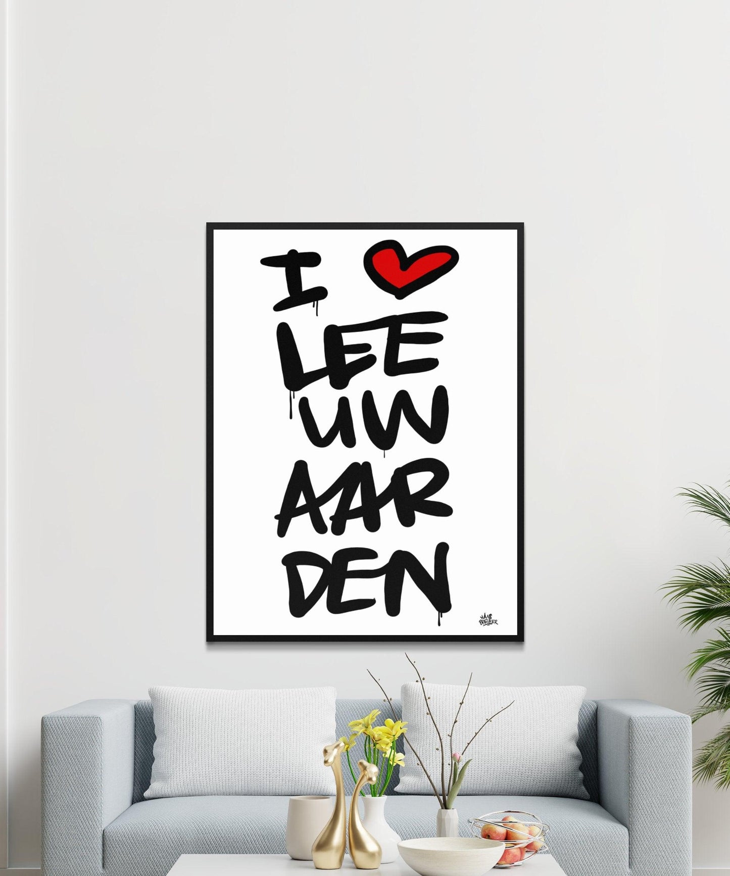 Poster Leeuwaarden - Hans Breuker