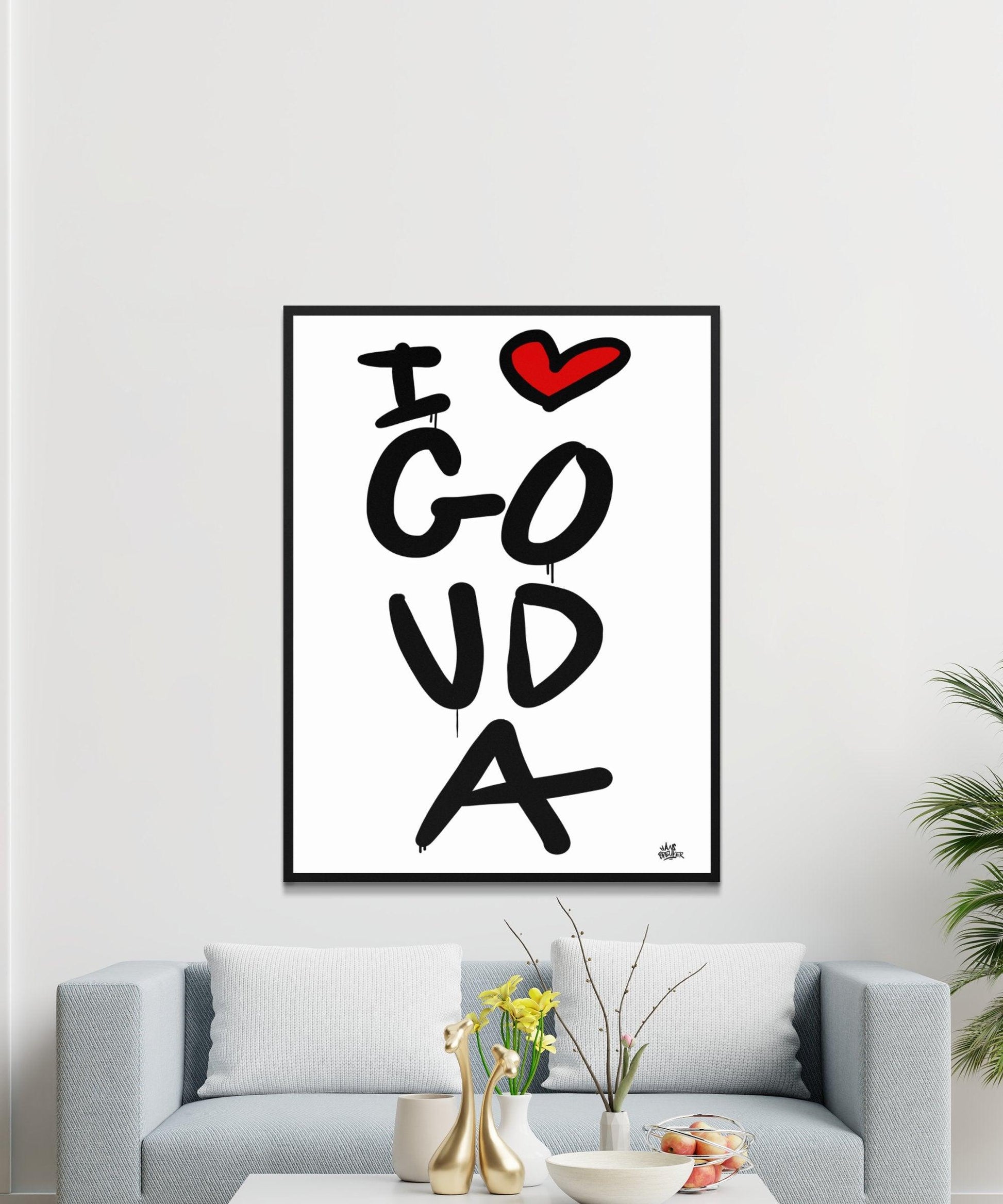 Poster Gouda - Hans Breuker