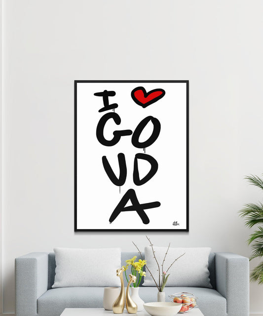 Poster Gouda - Hans Breuker