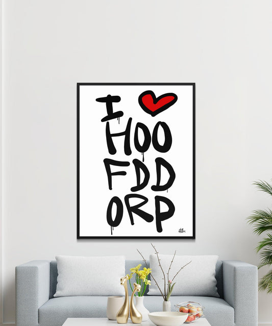 Poster Hoofddorp - Hans Breuker