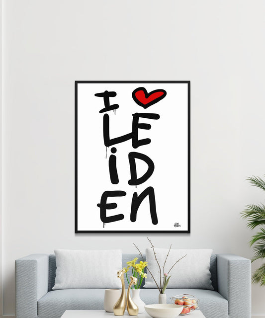 Poster Leiden - Hans Breuker