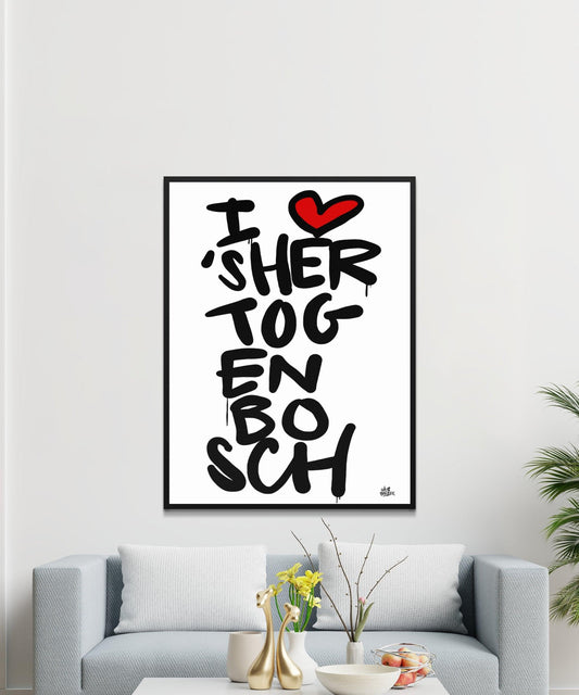 Poster 's Hertogenbosch - Hans Breuker