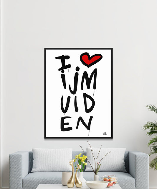 Poster Ijmuiden - Hans Breuker