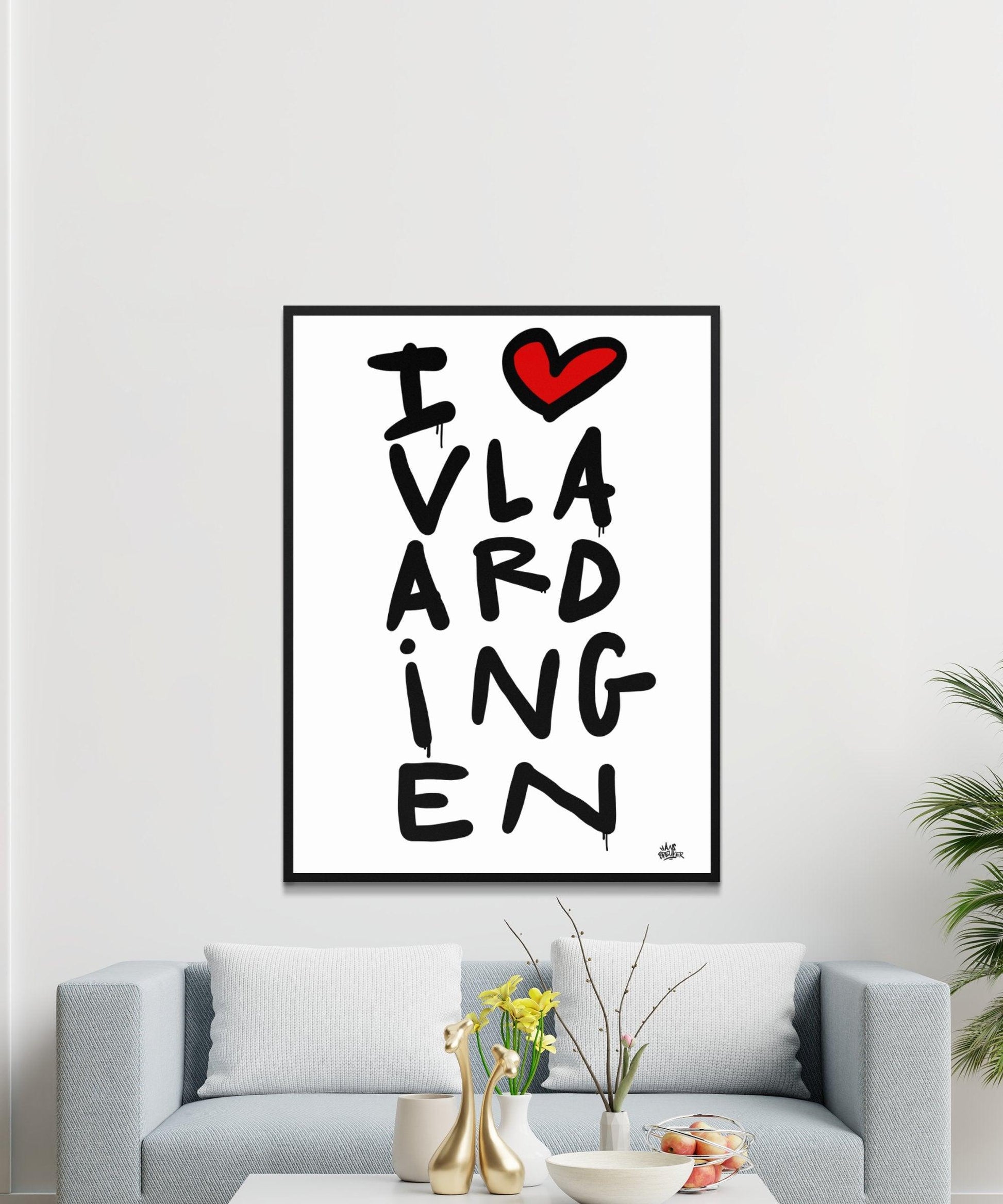 Poster Vlaardingen - Hans Breuker