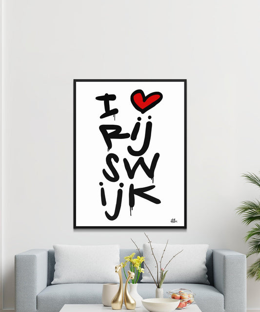 Poster Rijswijk - Hans Breuker