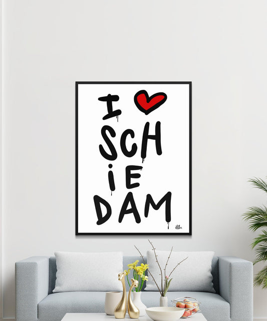 Poster Schiedam - Hans Breuker