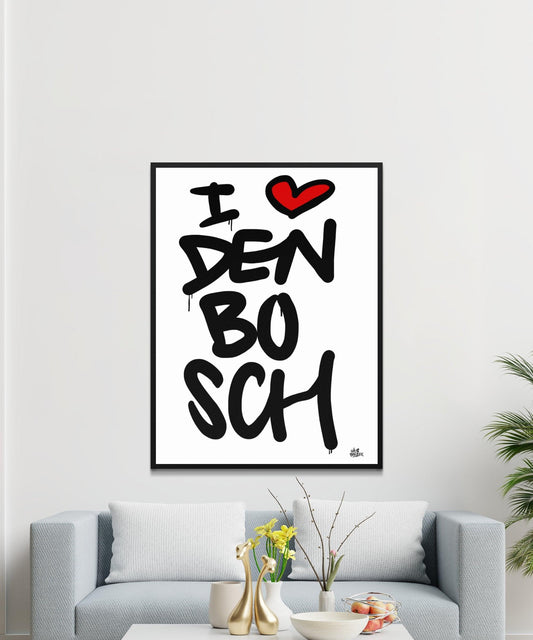 Poster Den Bosch - Hans Breuker