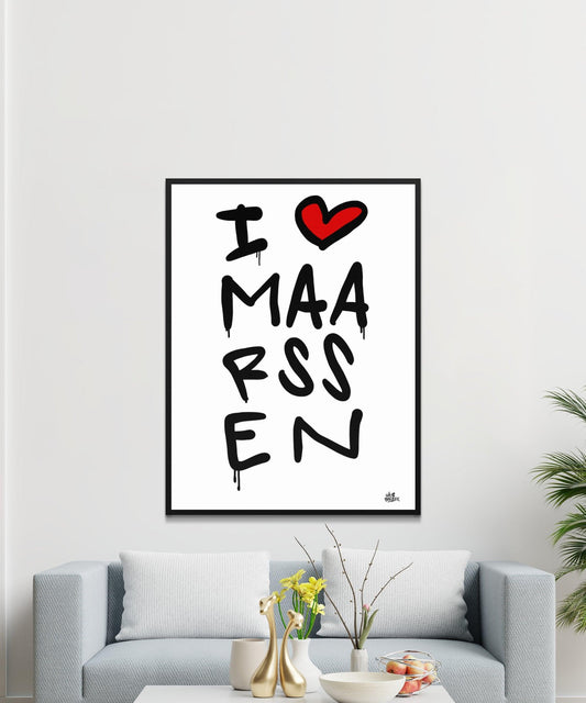 Poster Maarssen - Hans Breuker