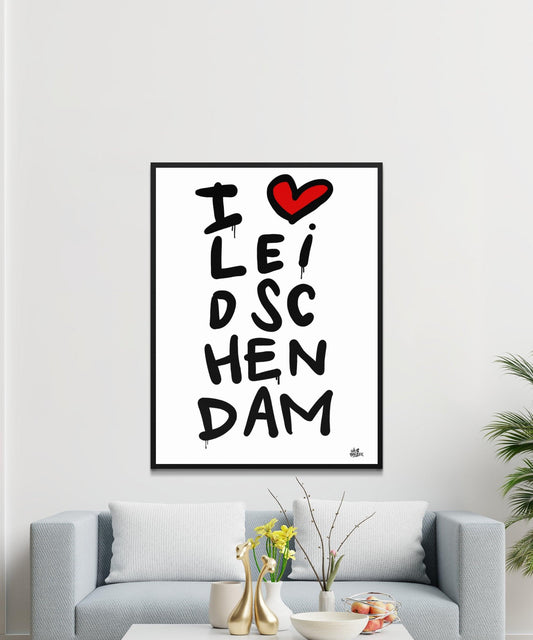 Poster Leidschendam - Hans Breuker