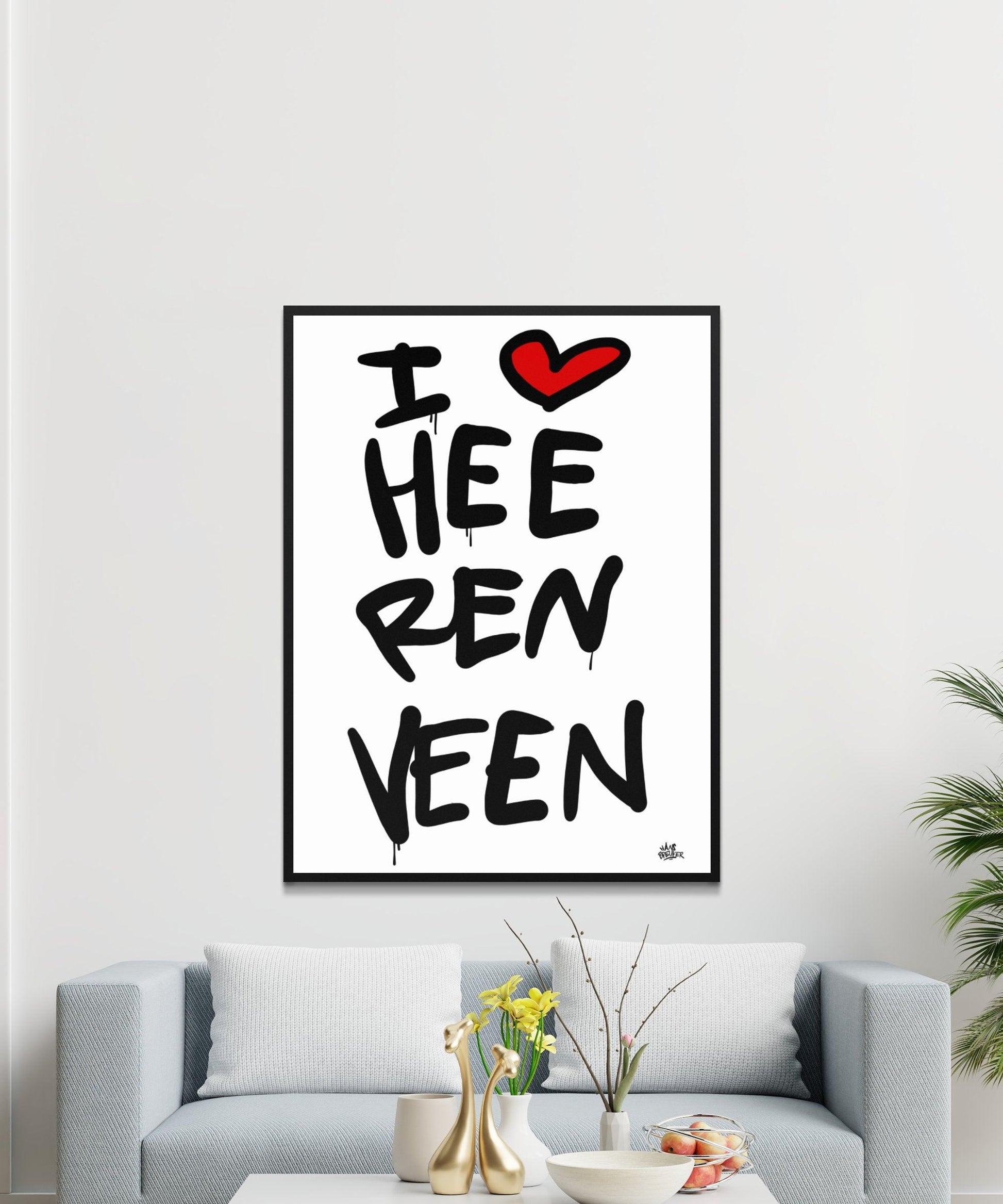 Poster Heerenveen - Hans Breuker