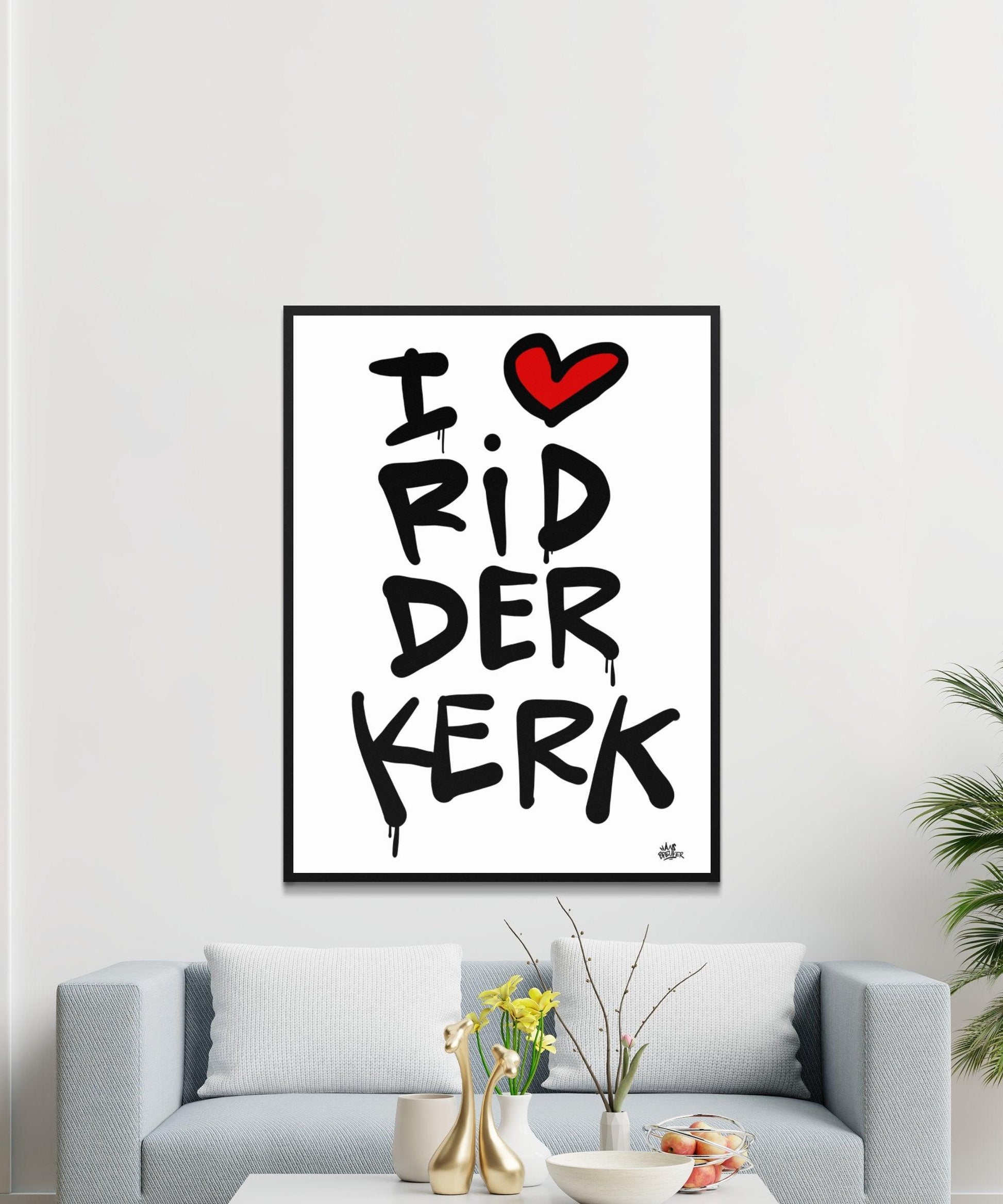 Poster Ridderkerk - Hans Breuker