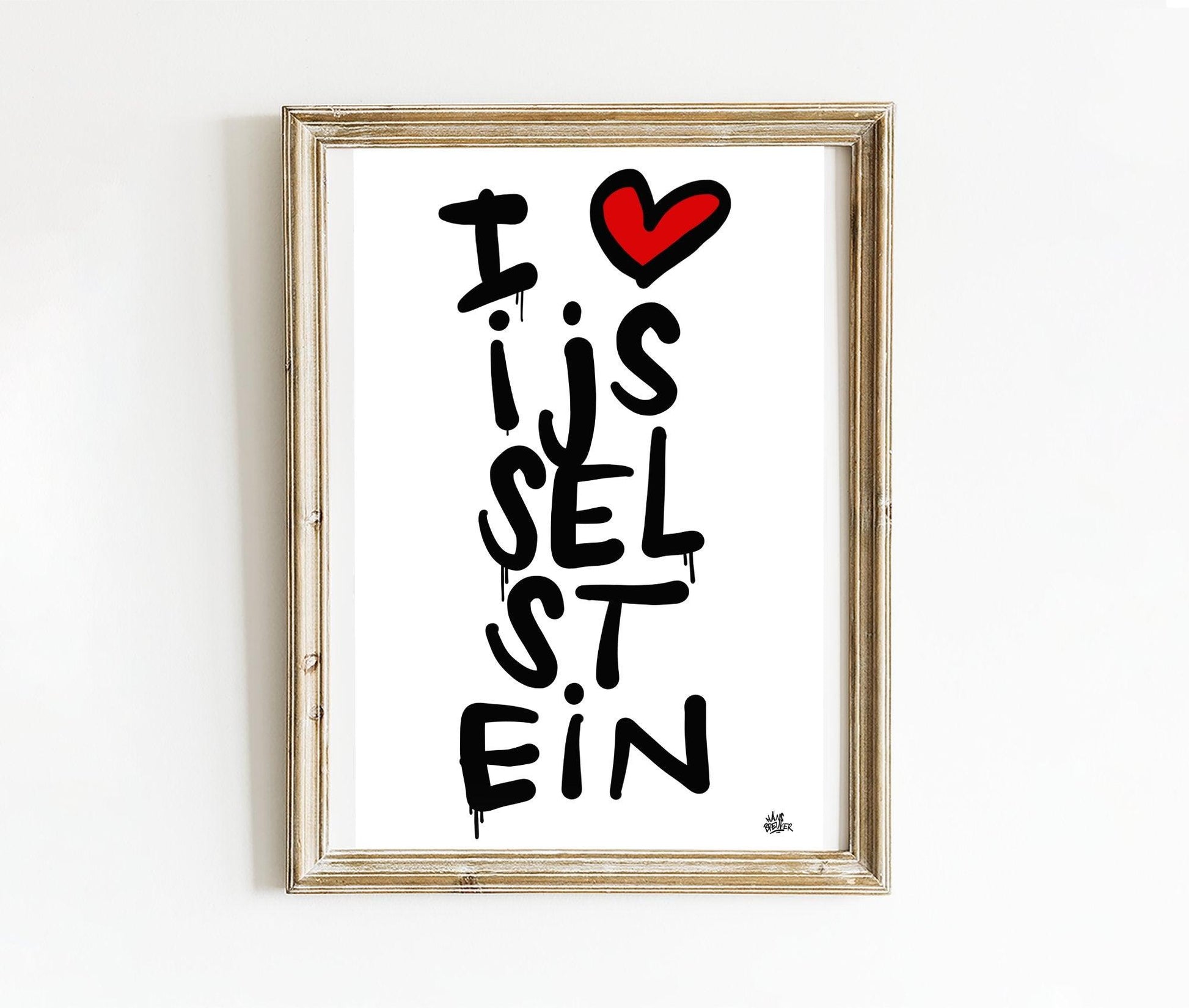 Poster Ijsselstein - Hans Breuker