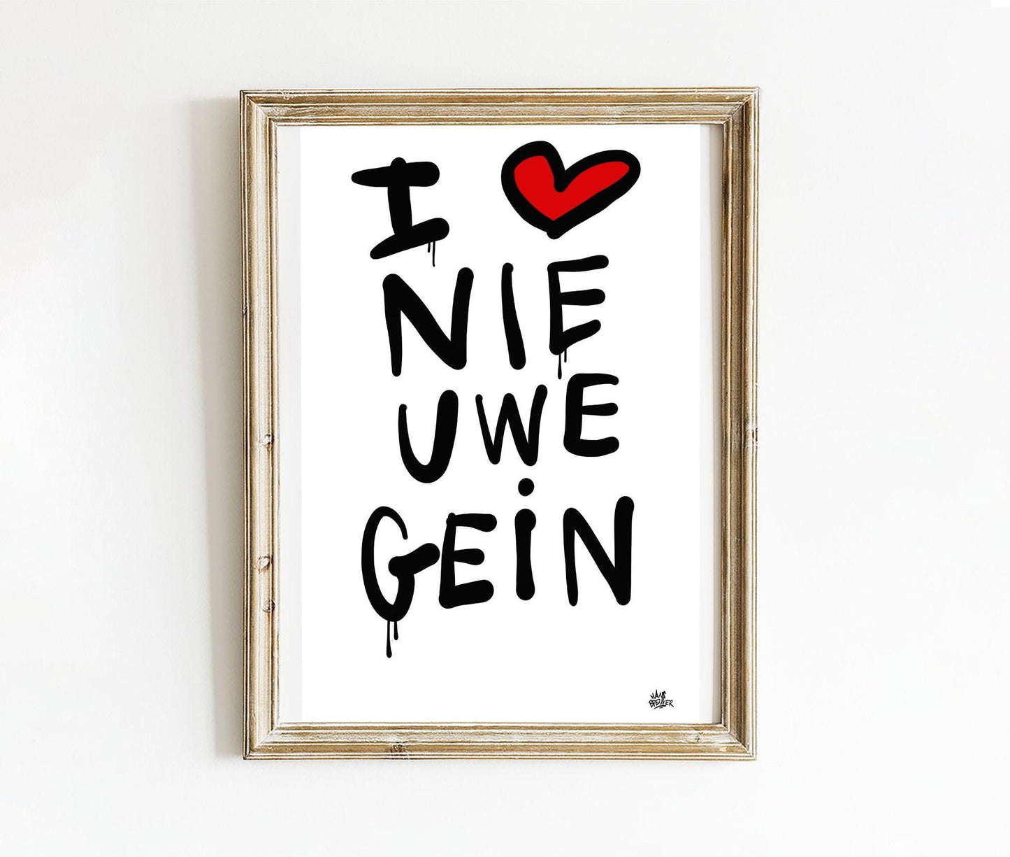 Poster Nieuwegein - Hans Breuker