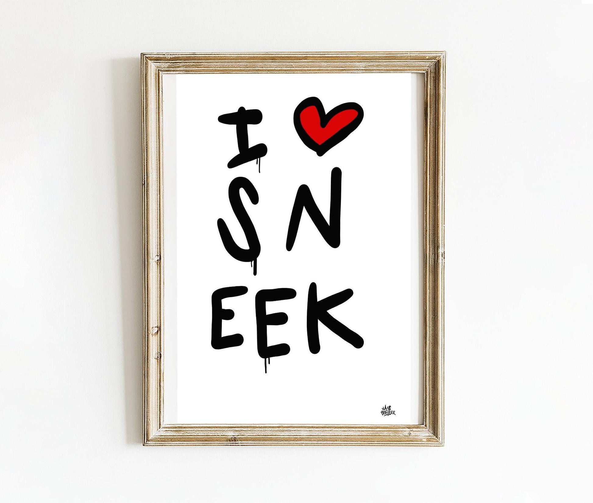 Poster Sneek - Hans Breuker