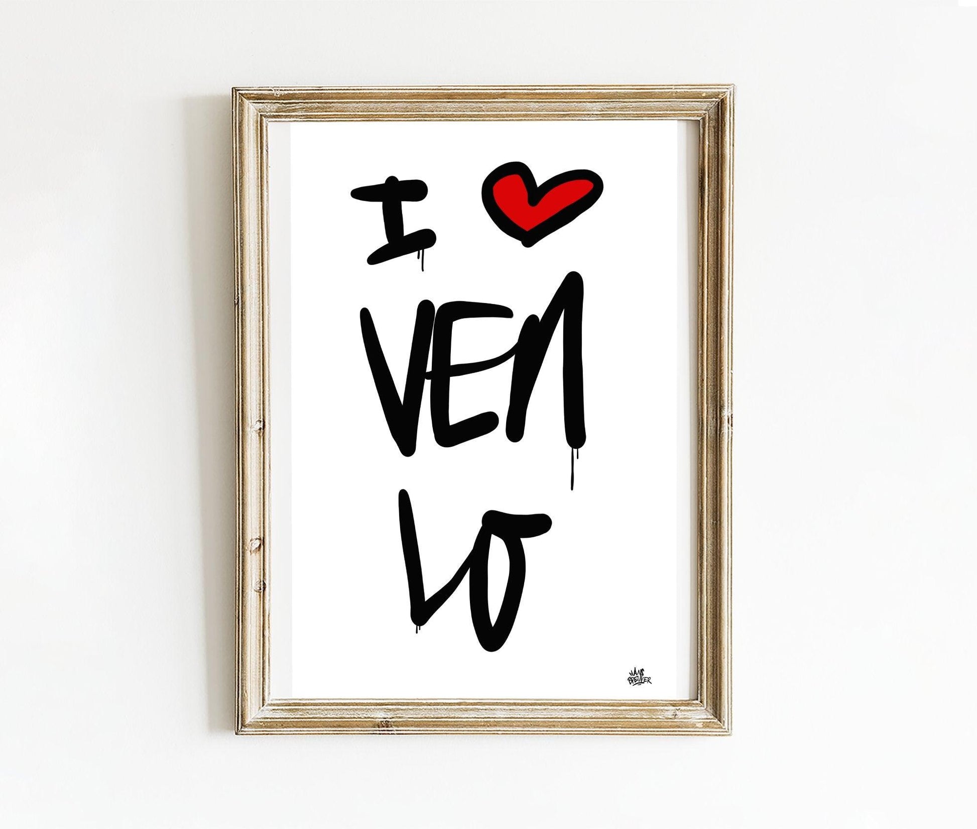 Poster Venlo - Hans Breuker