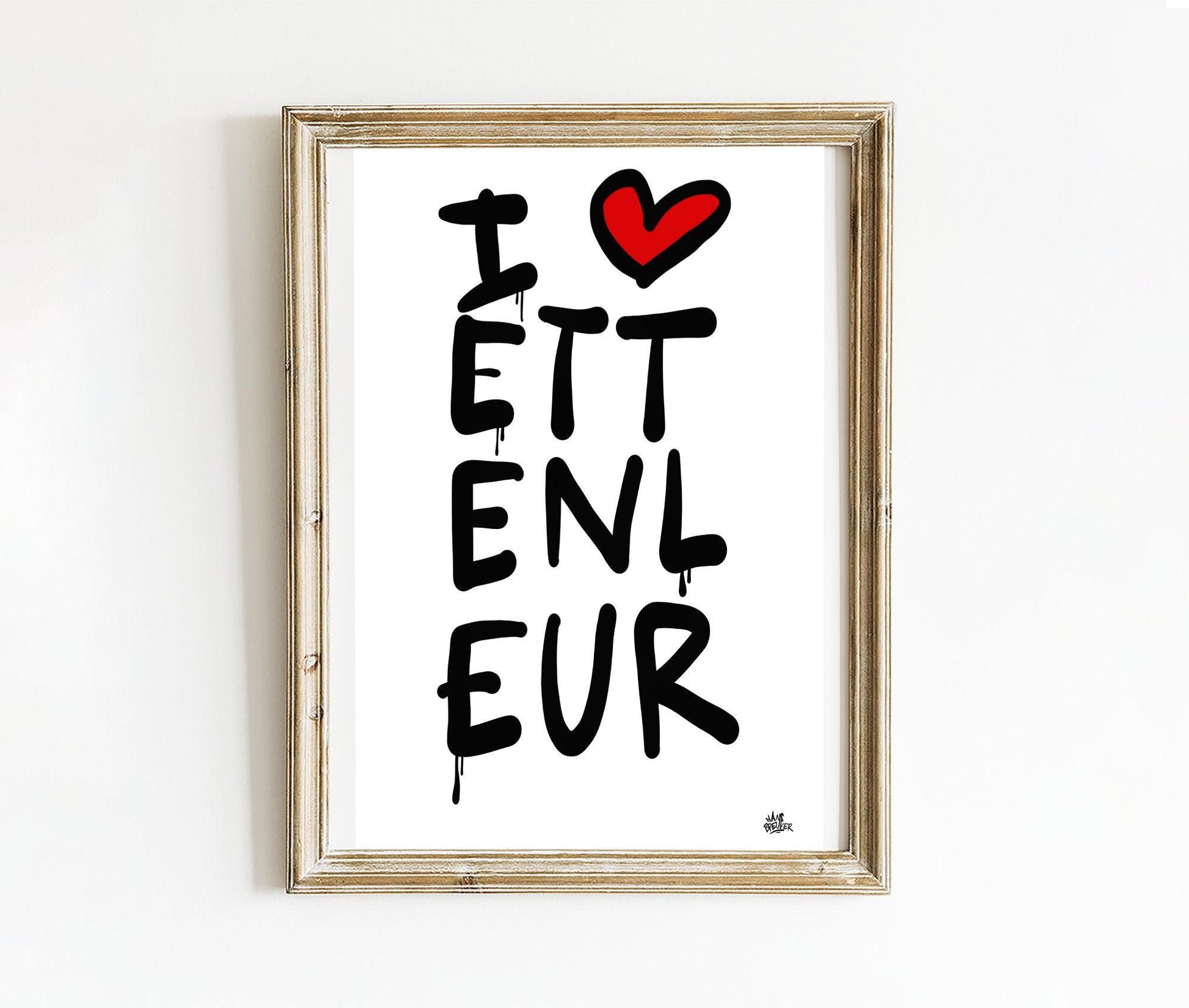 Poster Etten-Leur - Hans Breuker