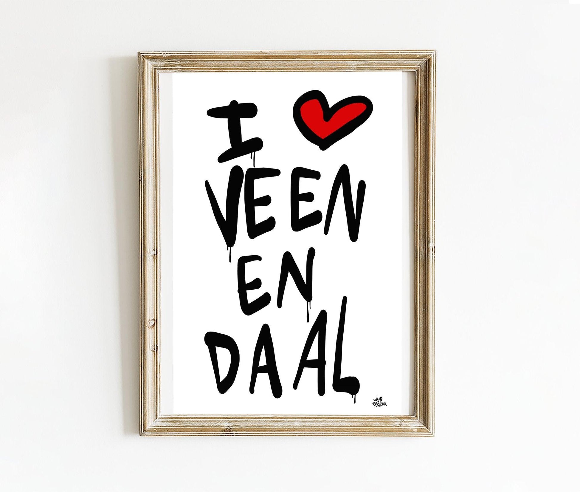 Poster Veenendaal - Hans Breuker