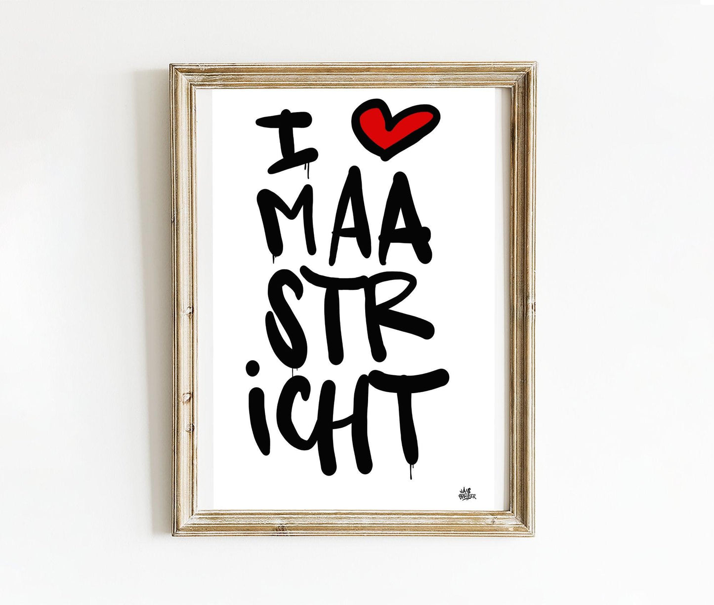 Poster Maastricht - Hans Breuker