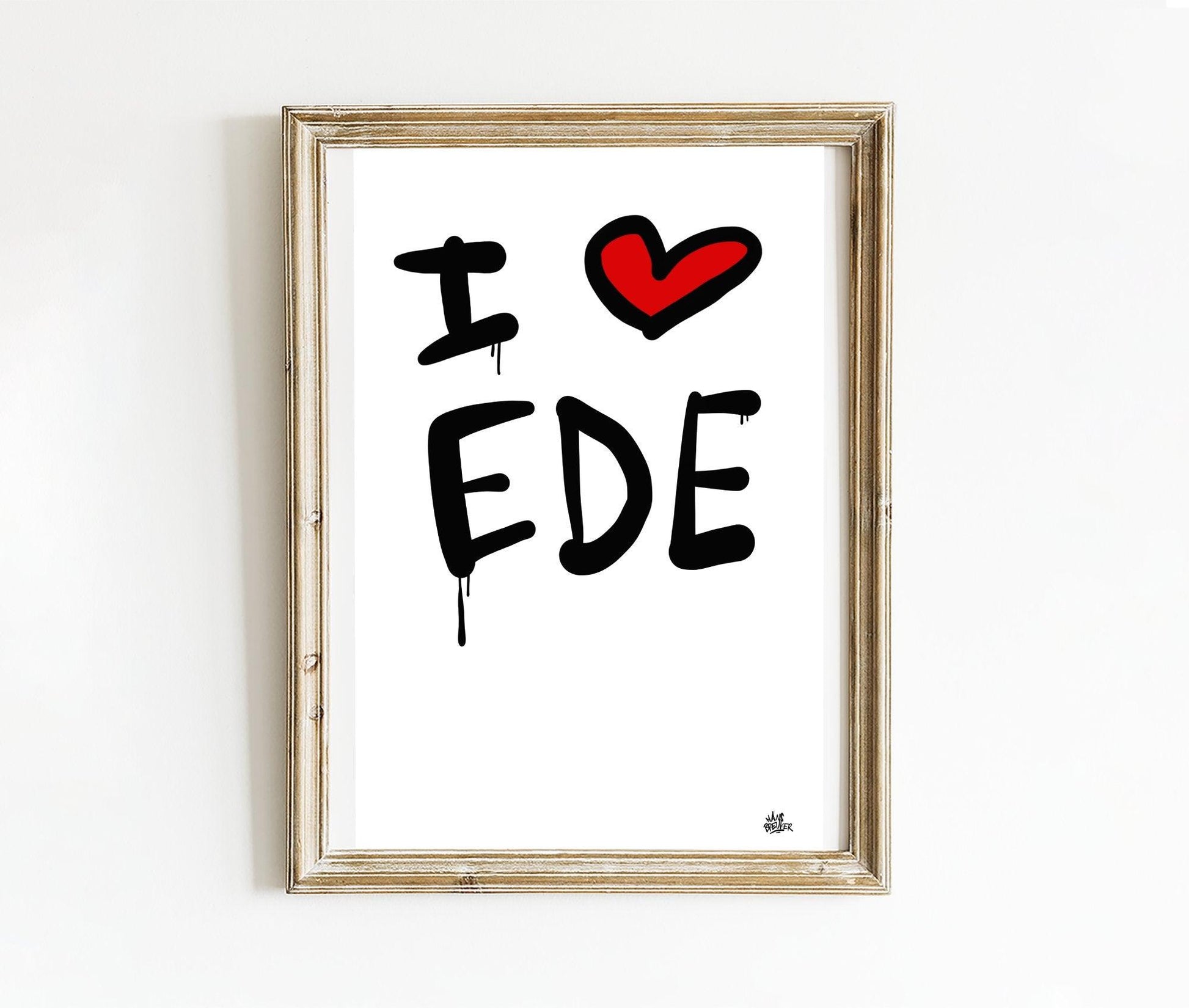 Poster Ede - Hans Breuker