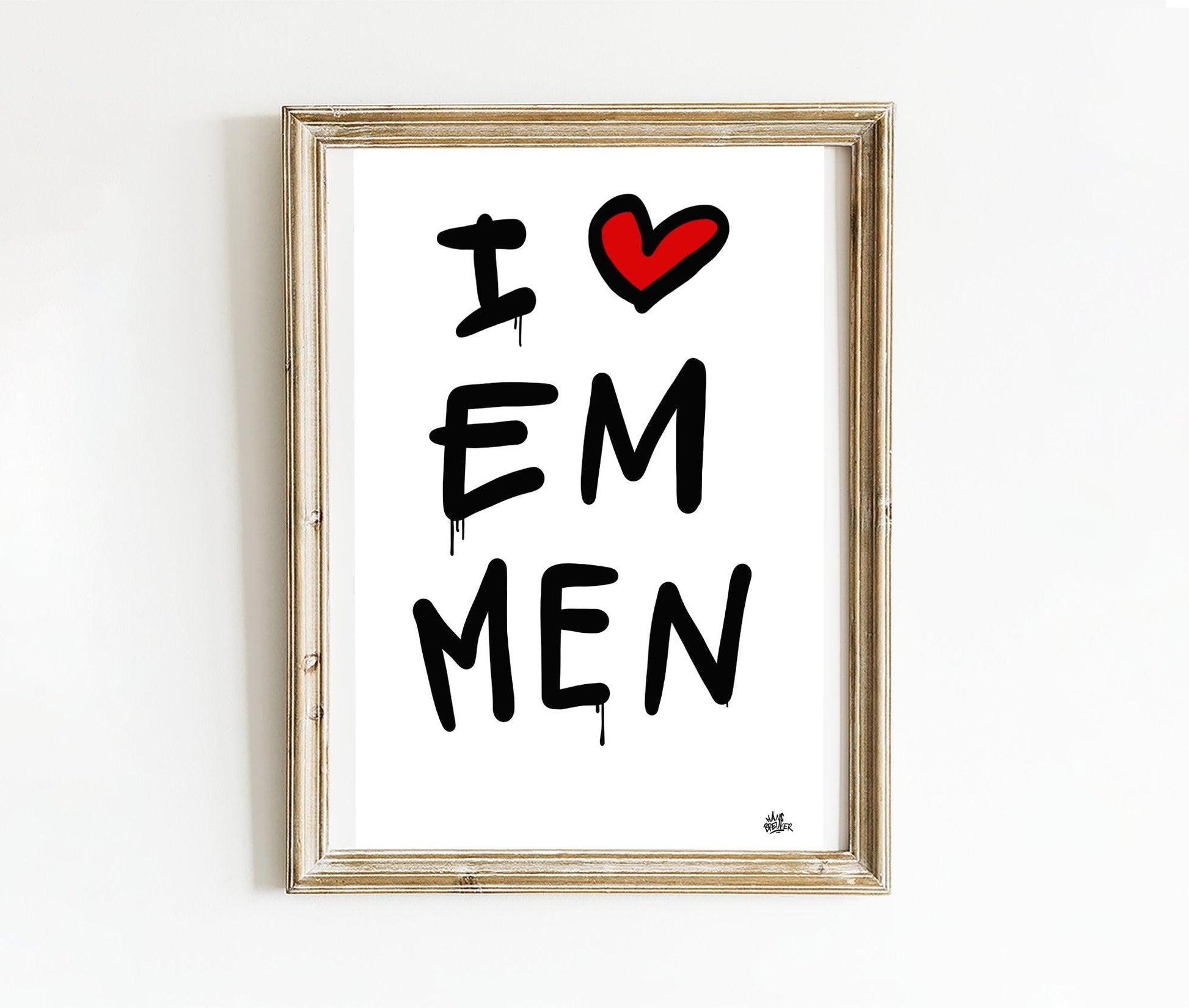 Poster Emmen - Hans Breuker
