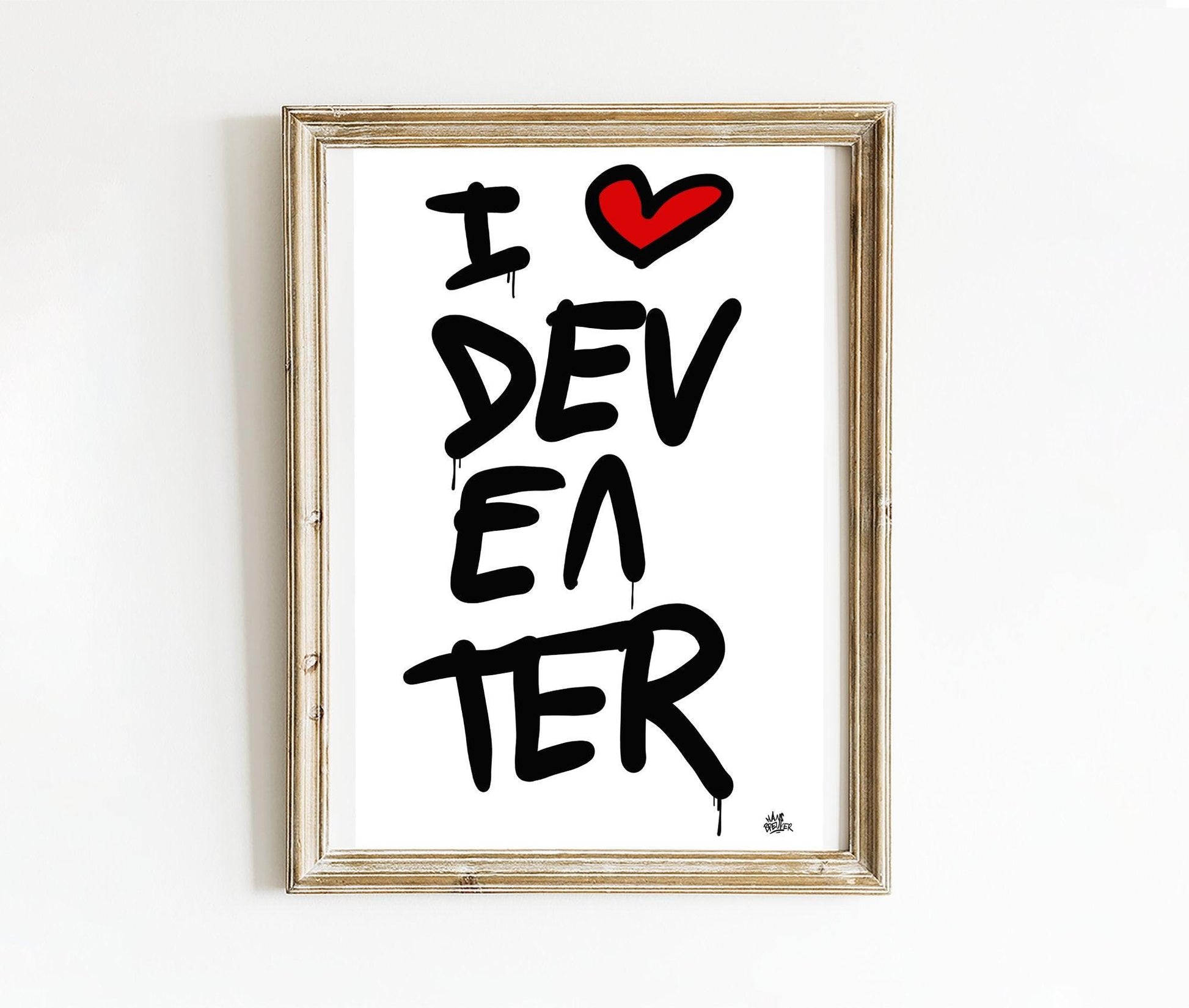 Poster Deventer - Hans Breuker