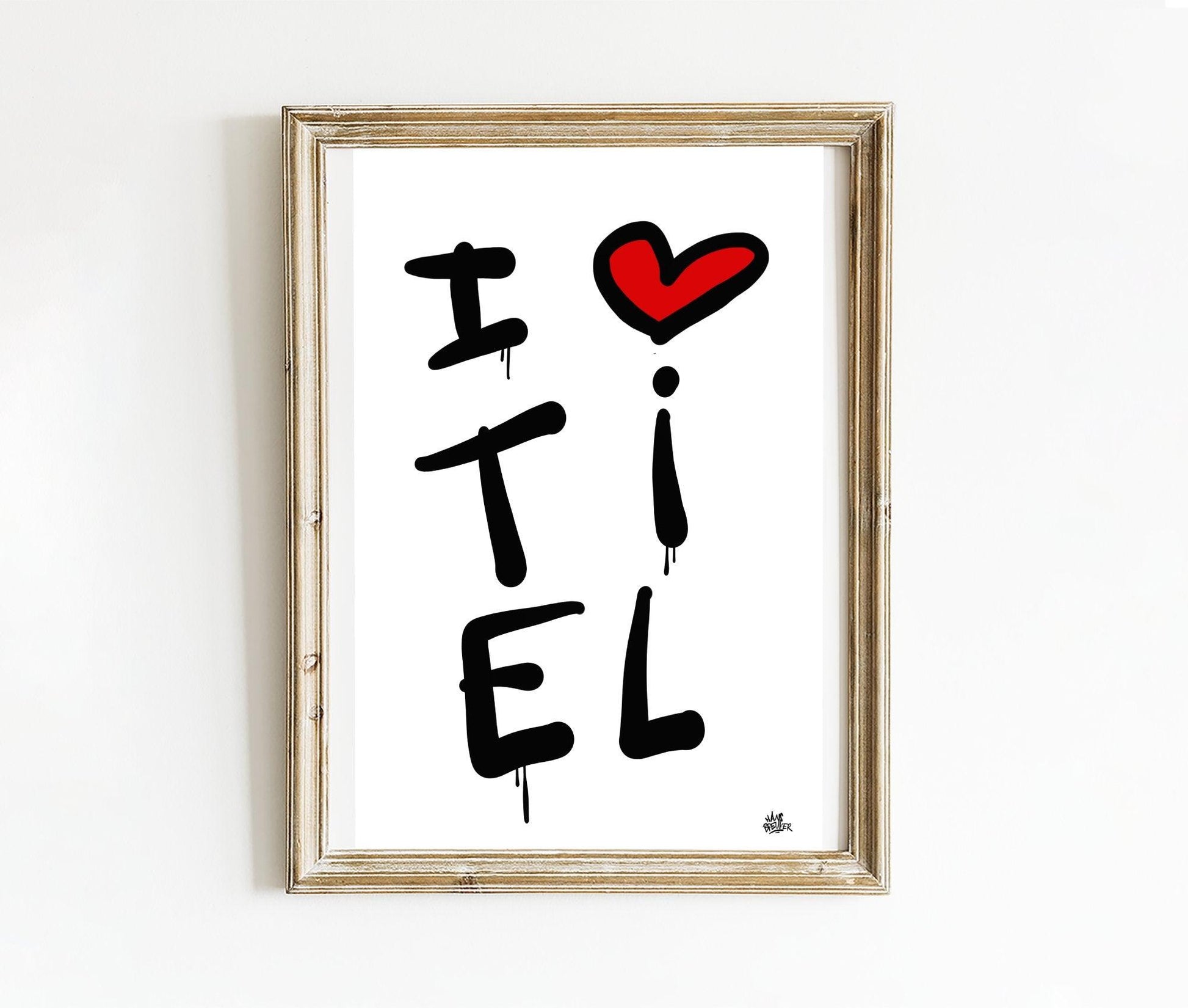 Poster Tiel - Hans Breuker