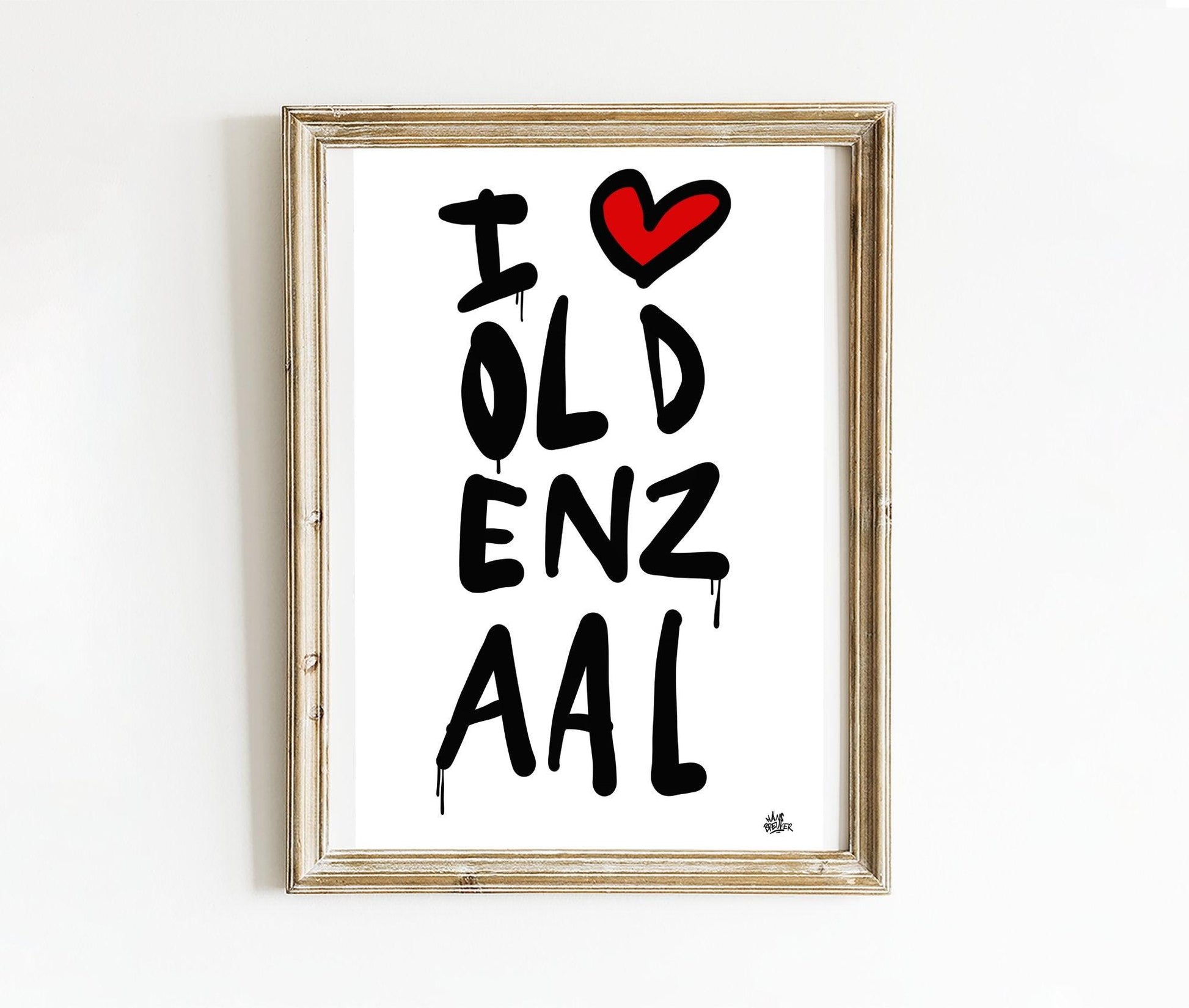 Poster Oldenzaal - Hans Breuker