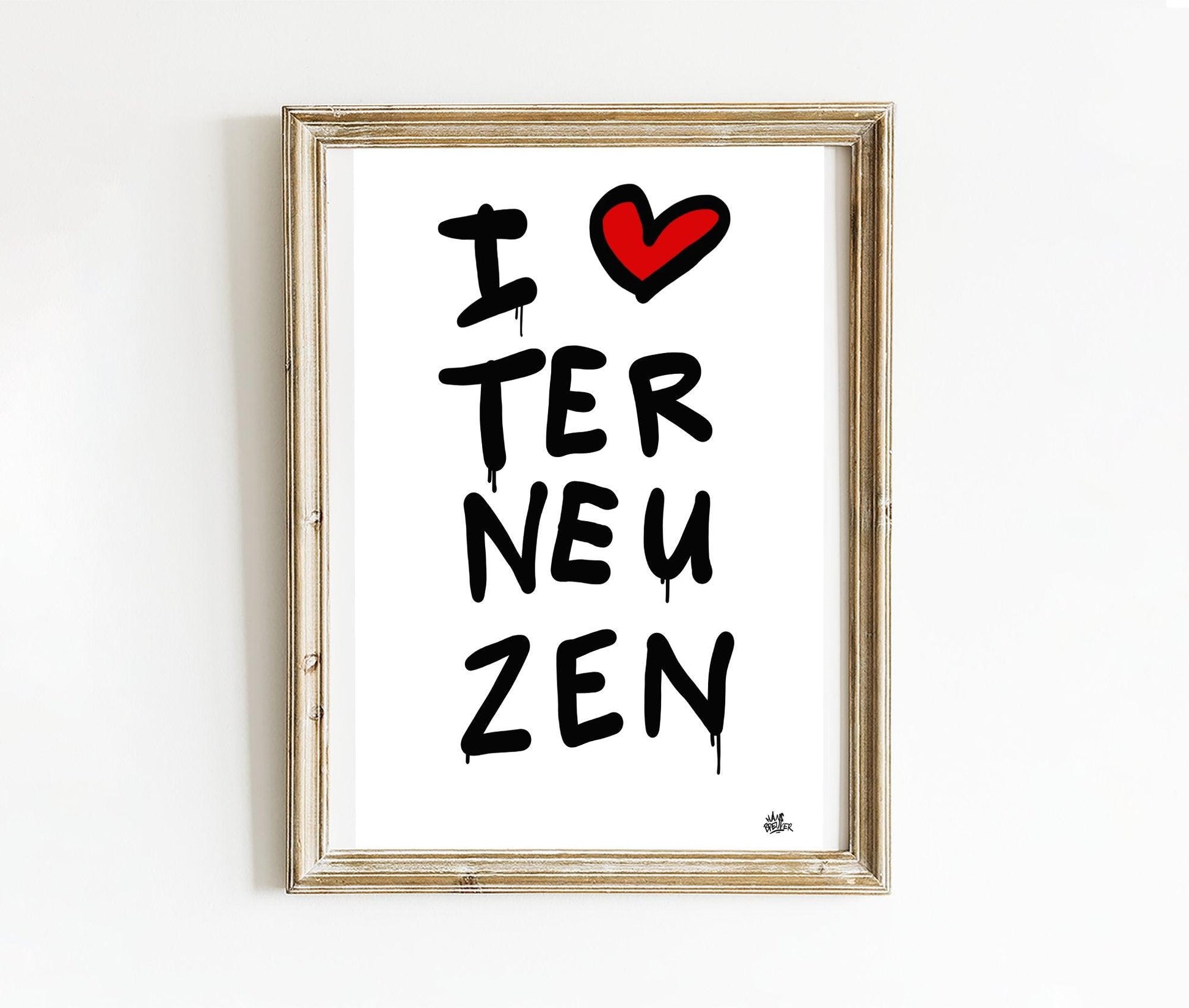 Poster Terneuzen - Hans Breuker