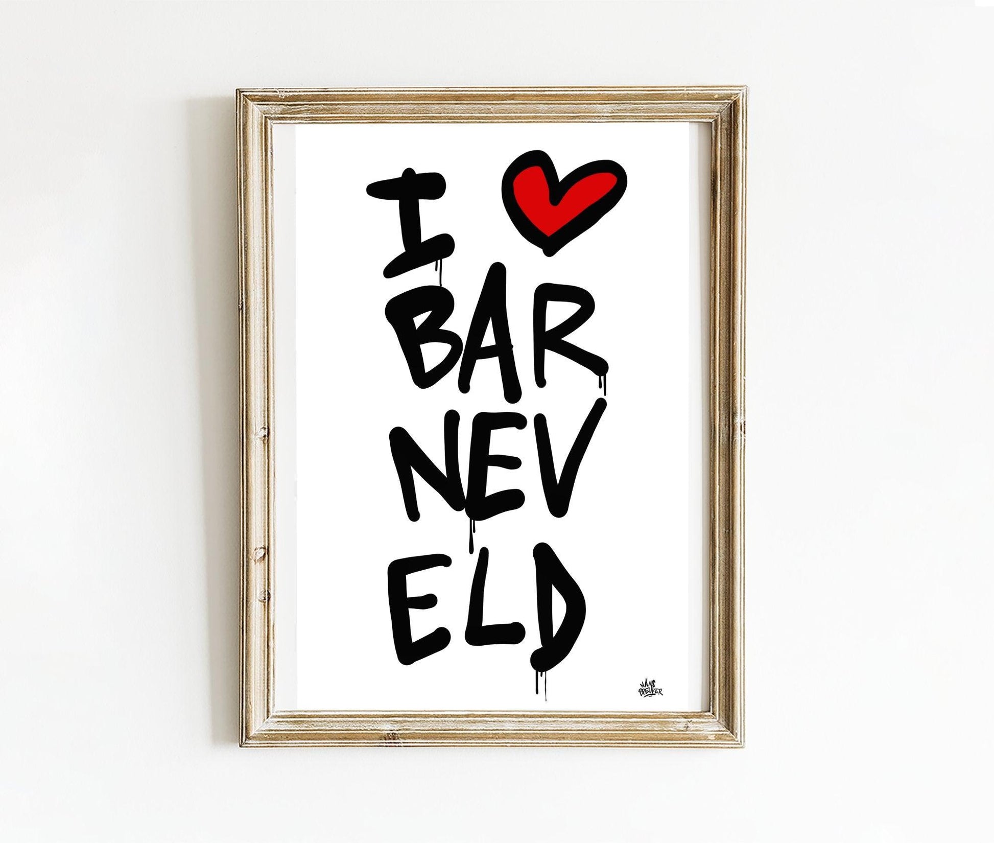 Poster Barneveld - Hans Breuker