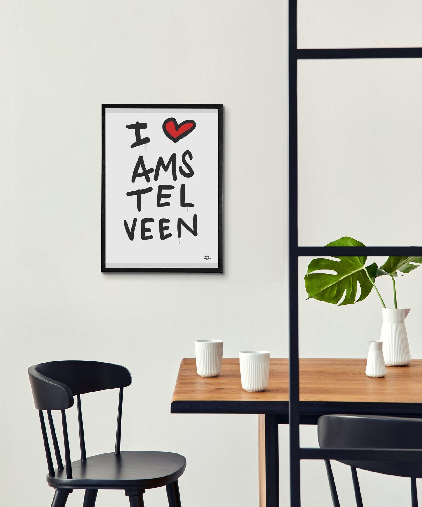 Poster Amstelveen - Hans Breuker