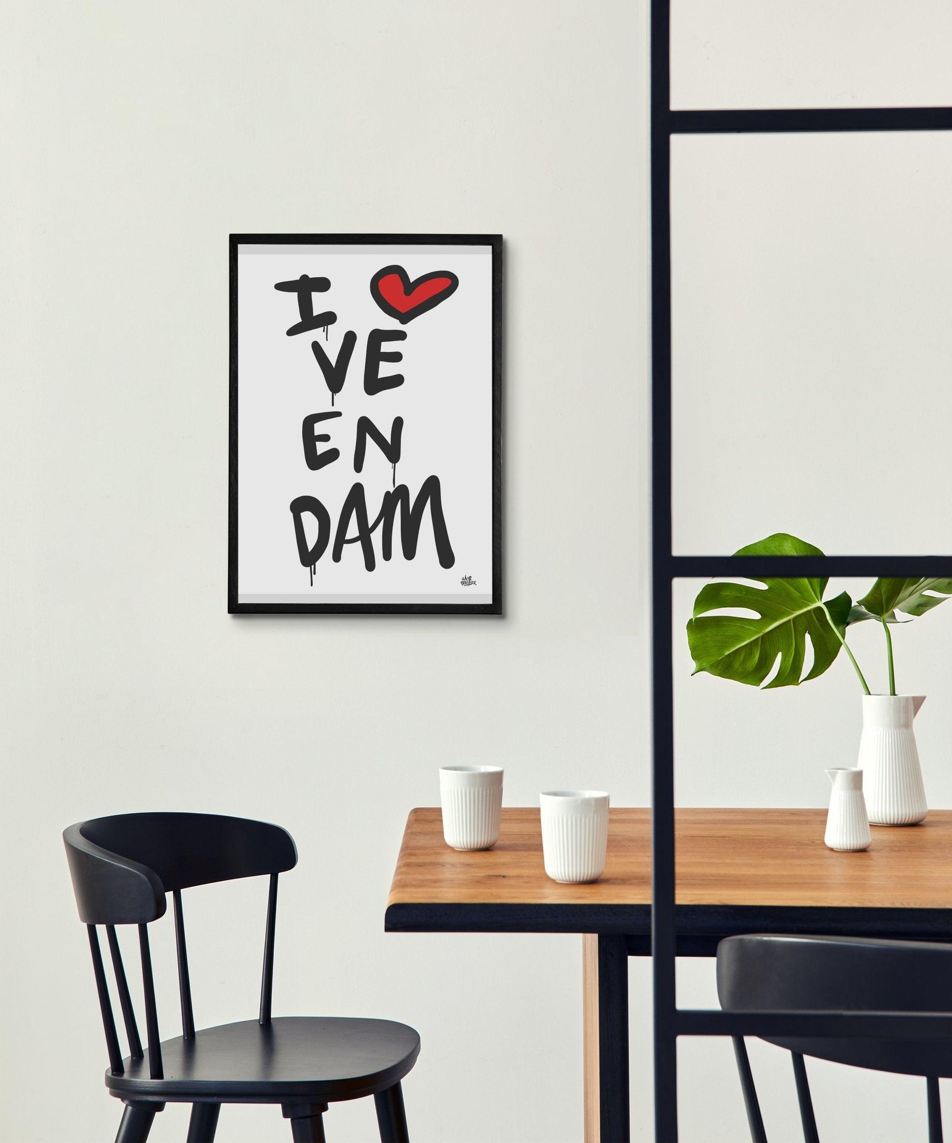 Poster Veendam - Hans Breuker