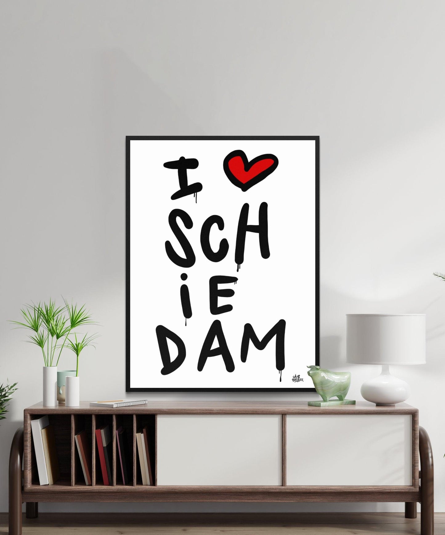 Poster Schiedam - Hans Breuker