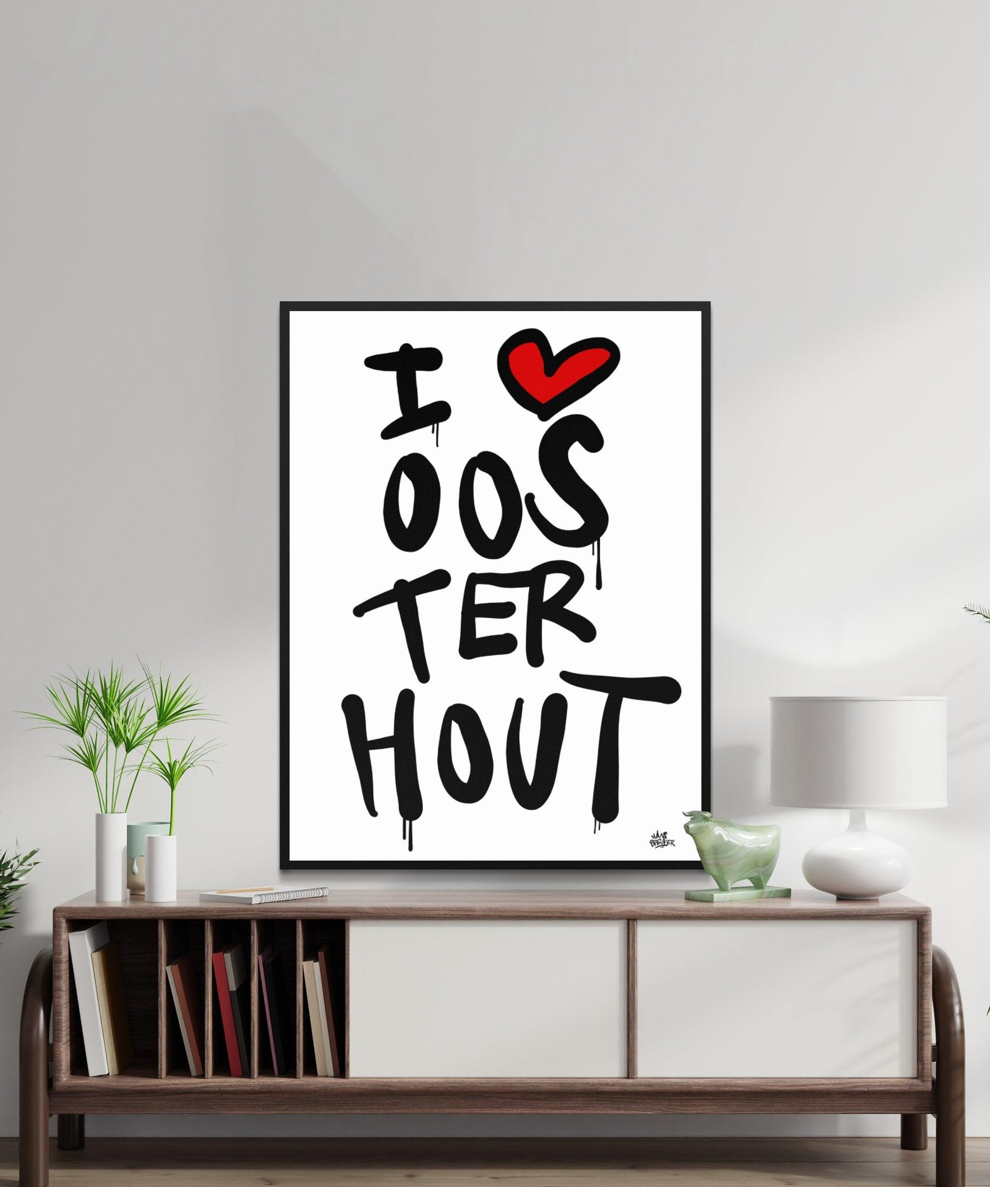 Poster Oosterhout - Hans Breuker