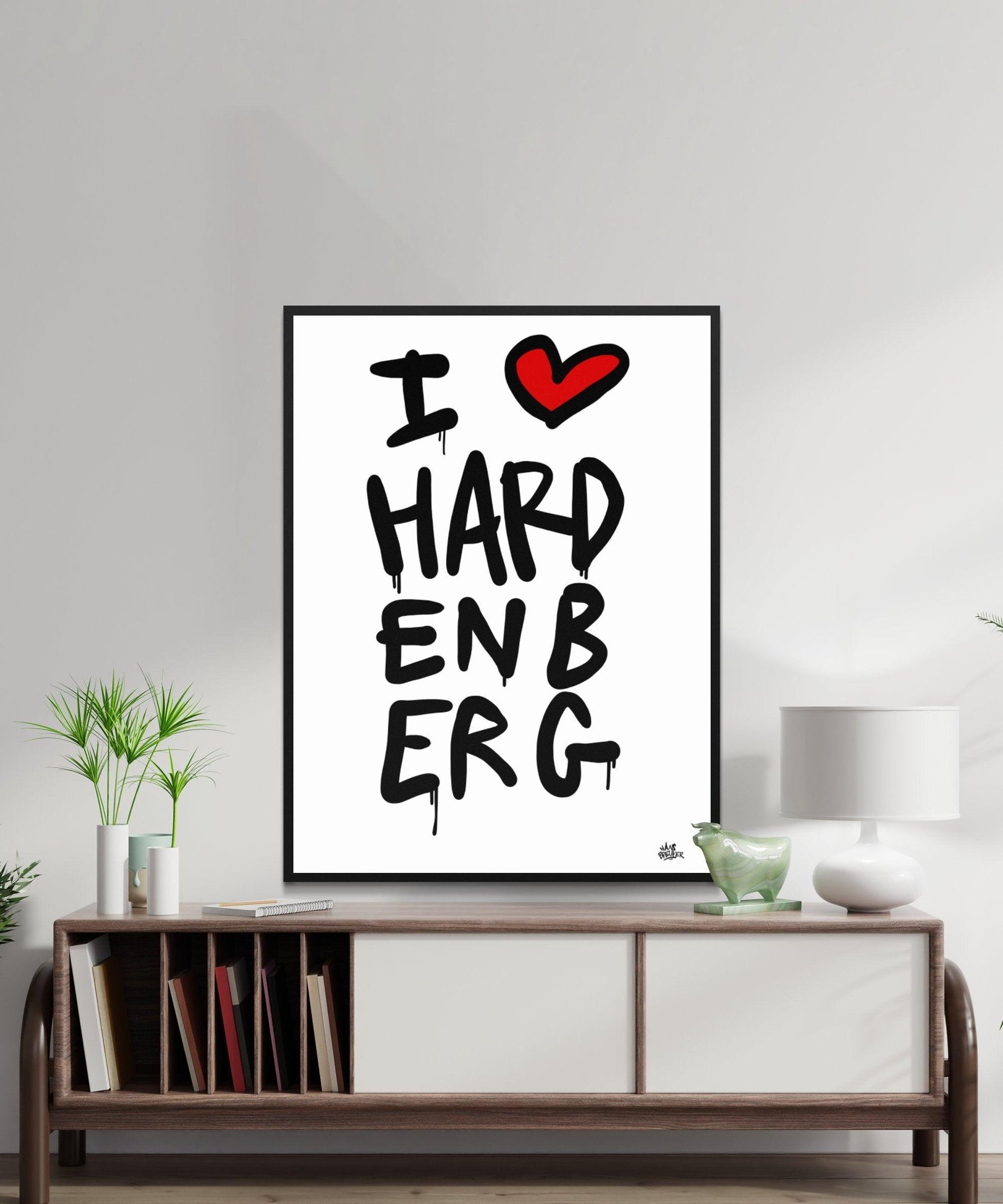 Poster Hardenberg - Hans Breuker