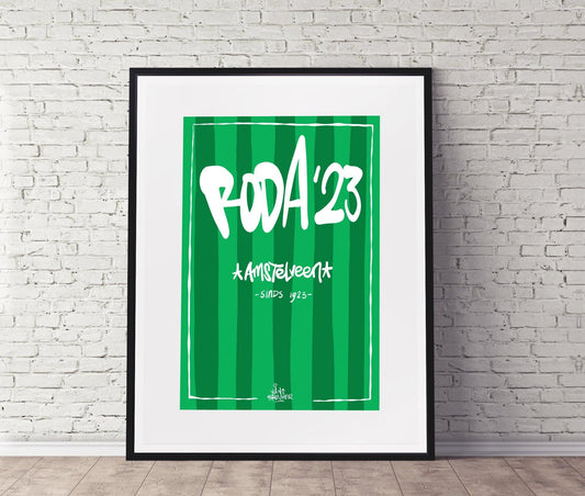 RODA '23 clubposter - Hans Breuker