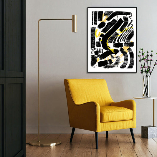 Black and yellow - Hans Breuker