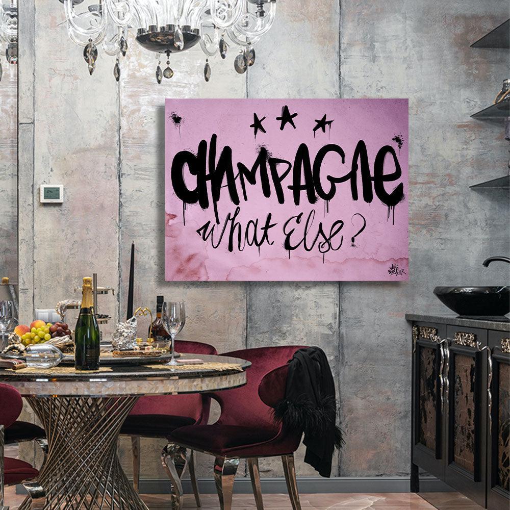 Champagne, what else - Hans Breuker