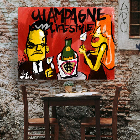 Champagne lifestyle - Hans Breuker