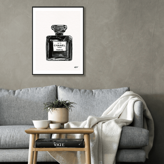 Chanel no.5 zwart wit - Hans Breuker