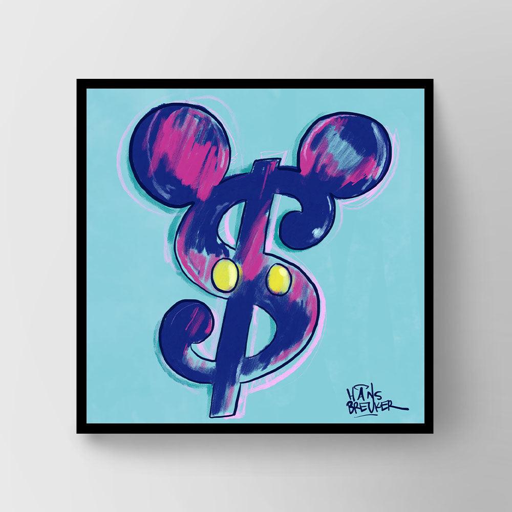Dollar screen Mickey - Hans Breuker
