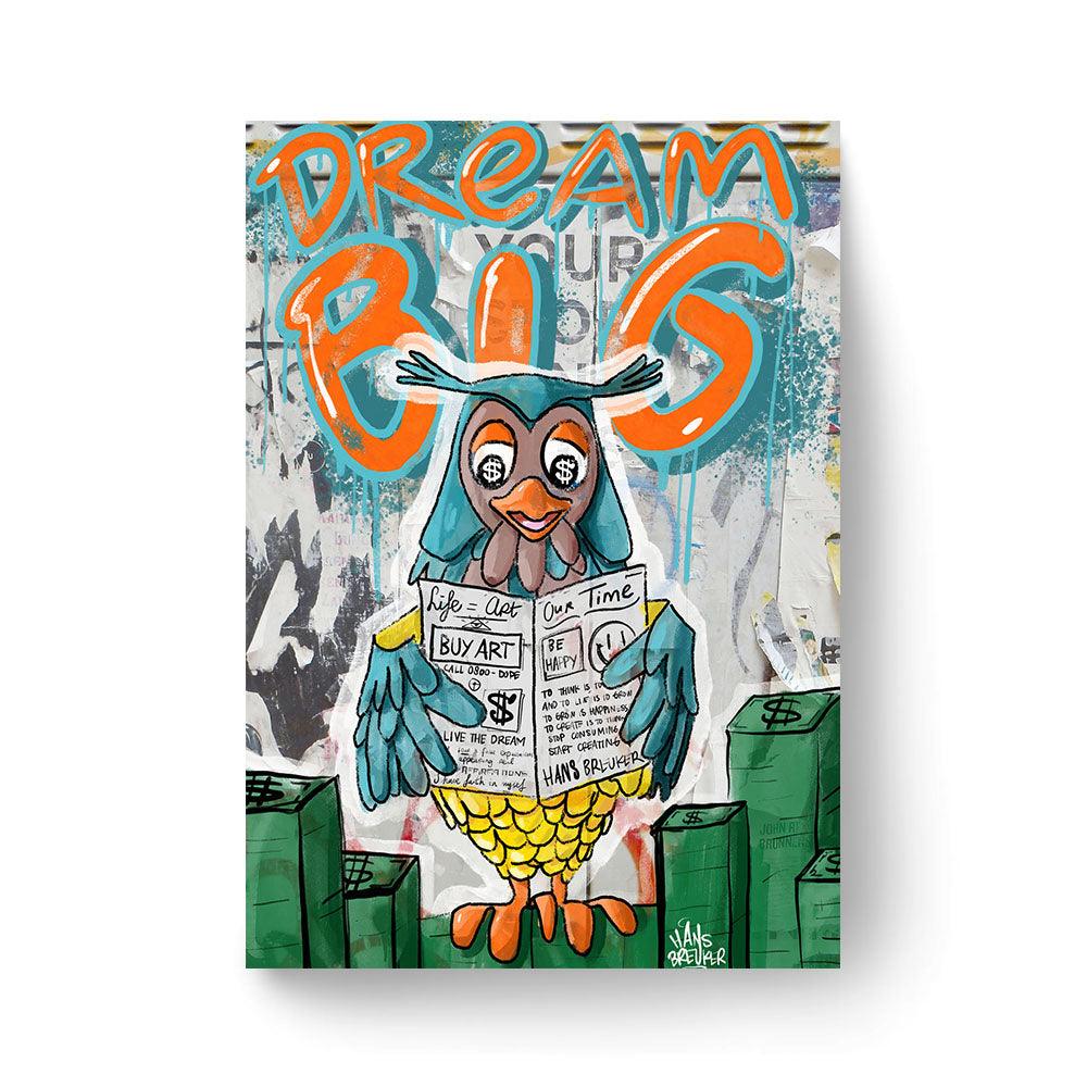 Dream big newspaper - Hans Breuker