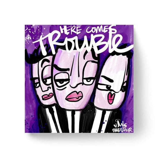 Here comes trouble - Hans Breuker