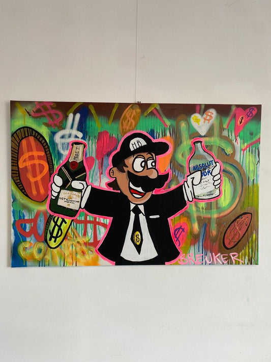 Moneymario cheers! - Hans Breuker