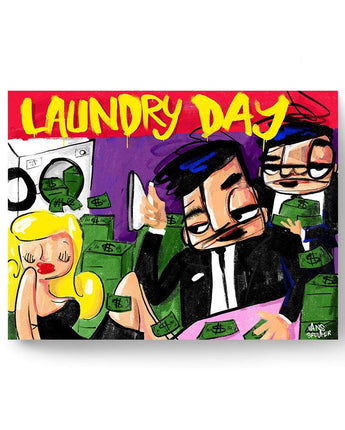 Laundry day - Hans Breuker